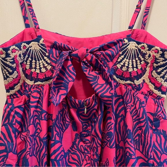 Lilly Pulitzer Bernadetta Maxi Dress Wild Nights Size 8 - Picture 10 of 15